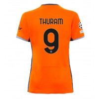 Camisa de time de futebol Inter Milan Marcus Thuram #9 Replicas 3º Equipamento Feminina 2023-24 Manga Curta